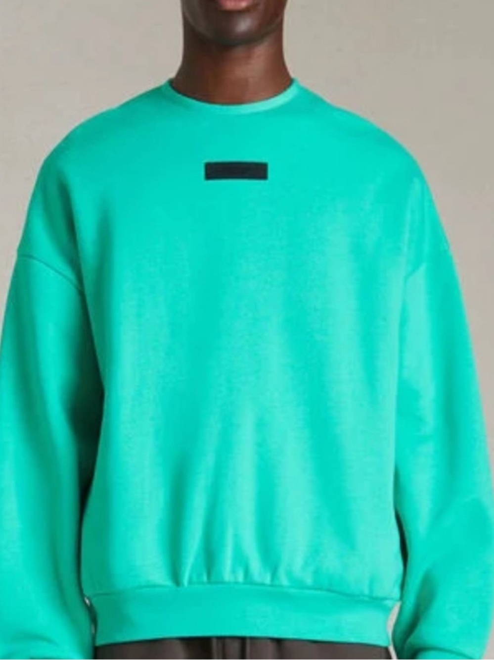 Essentials Fear of God Sweater
Mint Leaf. Men Size L